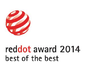                Ce produit a reçu le prix "Best of the Best" du concours Red dot design.            