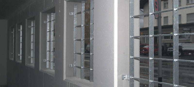 Cheville à expansion femelle HKD-SR SS316 Cheville à expansion femelle - pose avec outil - résistant à la corrosion pour utilisation en extérieur (acier inoxydable) Applications 1