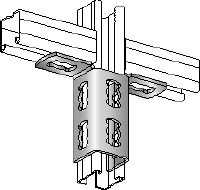 Connecteur MQV-2D-R Élément de liaison en acier inoxydable (A4) pour les structures bidimensionnelles