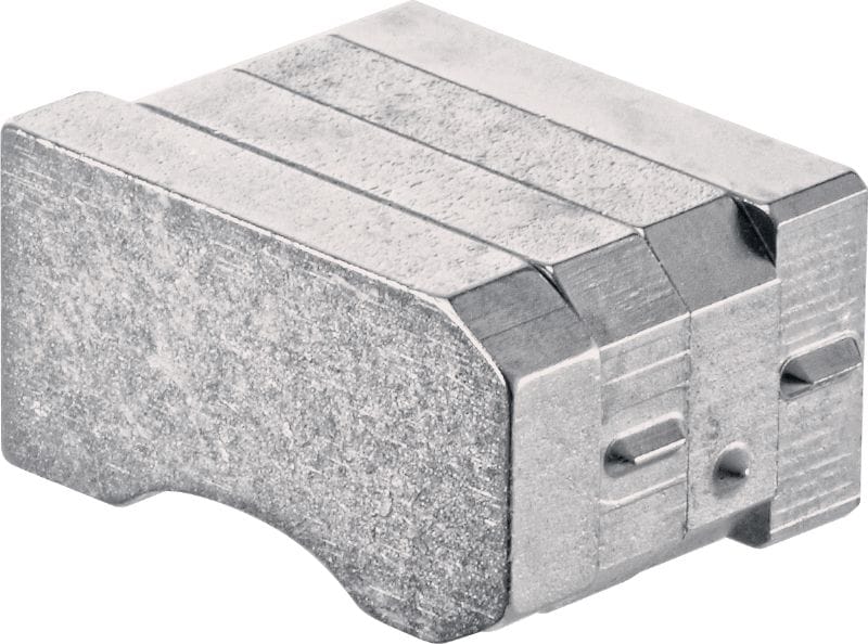 Caractères de marquage en acier X-MC 5.6 Caractères spéciaux étroits et tranchants pour l'estampage de marquages d'identification sur métal