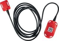 Capteurs de béton HCS T1 (Bluetooth®) Capteurs de maturité du béton pour surveiller sa température et sa résistance à l'aide d'une collecte de données sur chantier via Bluetooth®