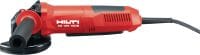 Meuleuse d'angle AG 125-15DB Meuleuse d'angle 1 500 W avec interrupteur de type homme mort et frein pour une sécurité maximale, pour disques jusqu'à 125 mm