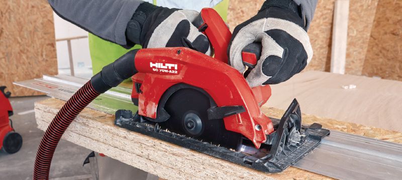 Lame de scie circulaire universelle pour le bois (CPC) Lame de scie circulaire haute performance pour le bois avec dents en carbure pour couper plus vite, durer plus longtemps et maximiser votre productivité avec les scies sans fil Applications 1