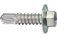 Vis métalliques autoperceuses S-MD 23 Z Vis autoperceuse (acier au carbone zingué) avec bride intégrée pour fixations de métal sur métal d’épaisseur moyenne (jusqu'à 6 mm)