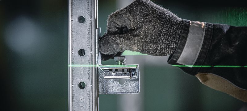 Bouton d'assemblage rapide MT-FL (Fast Lock) Écrou de rail à verrouillage rapide avec boulon pour la fixation de platines et connecteurs sur les rails de supportage MT Applications 1
