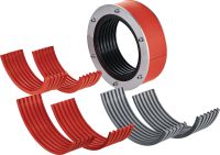 Bouchons d'étanchéité CFS-T RRS Bouchon d'étanchéité pour assurer l'étanchéité des câbles/tuyaux individuels dans les réalisations rondes