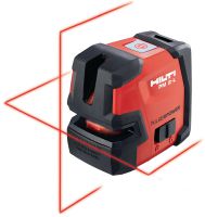 Niveau laser ligne PM 2-L Laser multidirectionnel 2 lignes à faisceau rouge pour le nivellement, l'alignement et l'équerrage