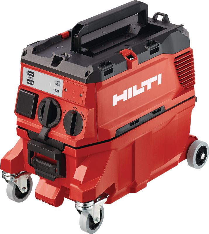 Aspirateur de poussière VC 20H-X de classe H Extracteur de poussière puissant pour le raccordement avec les outils électriques et les nettoyages sur le chantier (à sec et à eau), réservoir de 15 l – aspirateur certifié ACD