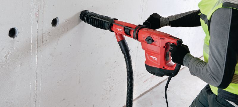 Perforateur TE 60-AVR Perforateur SDS Max (TE-Y) polyvalent et puissant pour le forage et le burinage du béton, équipé du système de réduction active des vibrations (AVR) Applications 1