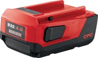 Batterie 22 V B22 4.0 Accu compact Li-ion 22 V 4,0 Ah à la puissance élevée