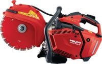 Tronçonneuse thermique DSH 600-X (300 mm) Tronçonneuse thermique (63 cm3) compacte avec poignée supérieure et frein de disque pour une découpe jusqu'à 120 mm avec des disques de 300 mm dans le béton, la maçonnerie et le métal