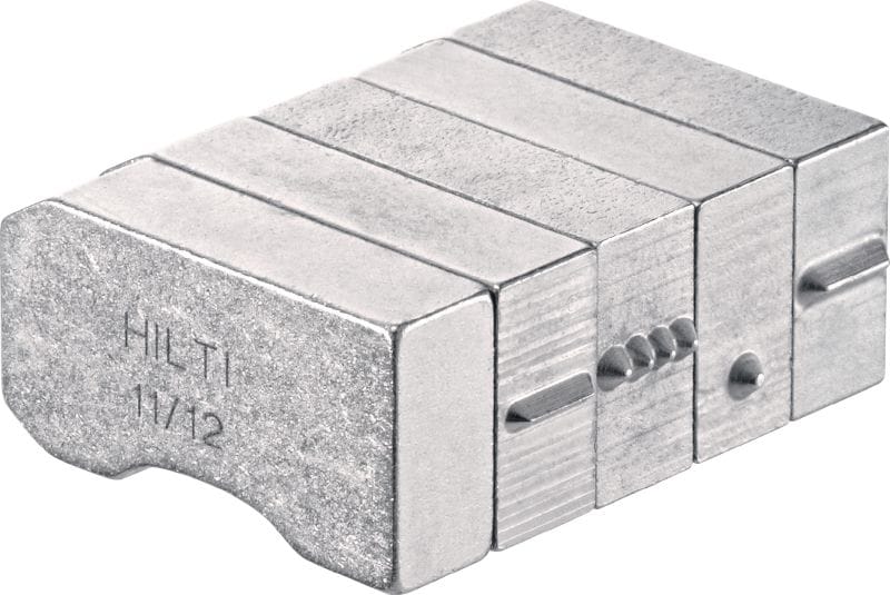 Caractères de marquage en acier X-MC 8 Caractères spéciaux larges et tranchants pour l'estampage de marquages d'identification sur métal