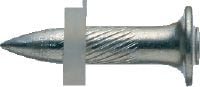 Clous X-EDS acier Clou unitaire pour la fixation d'éléments métalliques sur des structures en acier à l'aide de cloueurs à poudre