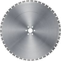 Lame de scie murale Equidist SPX MCS (60H : compatible avec Hilti et Husqvarna®) Lame de scie murale Ultimate (15 kW) pour une vitesse élevée et une plus grande durée de vie dans le béton armé (mandrin 60H)