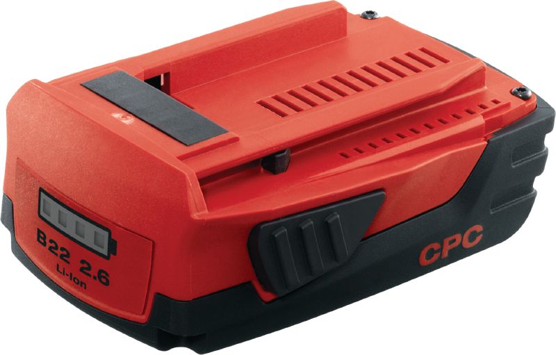 Batterie 22 V B22 2.6 Batterie compacte Li-ion 22 V 2,6 Ah