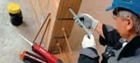 Tamis fin HIT-S Douilles-tamis métalliques économiques à couper pour les fixations dans la maçonnerie creuse par injection de résine hybride Applications 2
