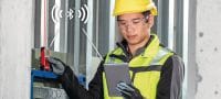 Lasermètre PD-I Lasermètre robuste avec fonctions de mesure intelligente et connectivité Bluetooth® pour les applications intérieures jusqu'à 100 m/330 ft Applications 1