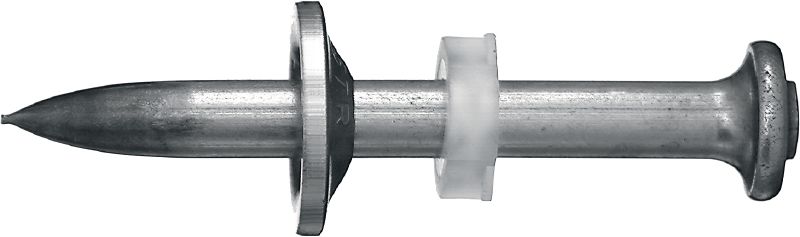 Clous X-CR P8 S béton / acier avec rondelle Clou unitaire avec rondelle en acier pour cloueurs à poudre sur acier et béton dans les environnements corrosifs