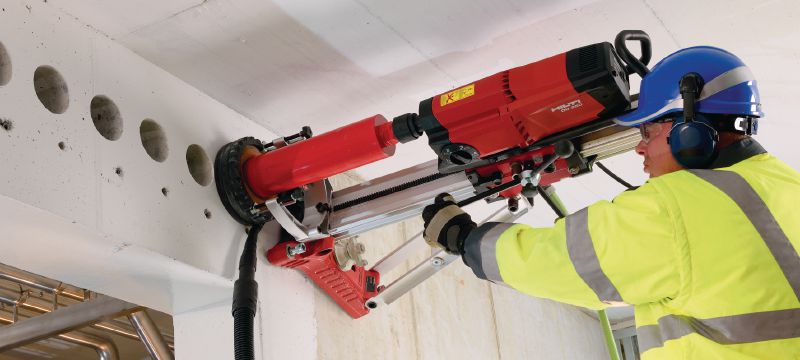 Couronne de forage SPX-H Couronne de forage de qualité supérieure pour tous types de béton - pour les appareils de haute puissance(>2,5 kW), sans emmanchement Applications 1