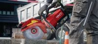 Découpeuses sans fil DSH 600-22 Découpeuses sans fil alimentée par batterie pour travaux lourds - pour la découpe de béton, métal et maçonnerie (plateforme de batteries Nuron) Applications 1