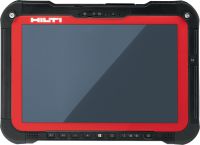 Tablette d'implantation PLC 600 Contrôleur d'outil d'implantation doté d'une puissance de calcul rapide et d'un écran 10” pour la mise en place sur le chantier, l'arpentage et l'implantation BIM-to-Field à l'aide de tous les outils d'implantation avancés Hilti