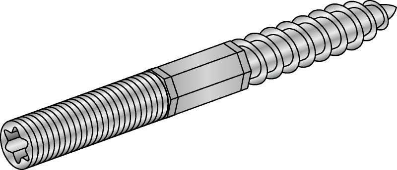 Boulon pour dispositif de suspension galvanisé 4,6 à tête à empreinte Torx Boulon pour dispositif de suspension galvanisé à teneur en acier de 4,6 et à tête à empreinte Torx