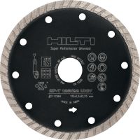 Disque diamant universel SP-T Disque diamant Premium à bord continu pour la découpe dans divers matériaux support