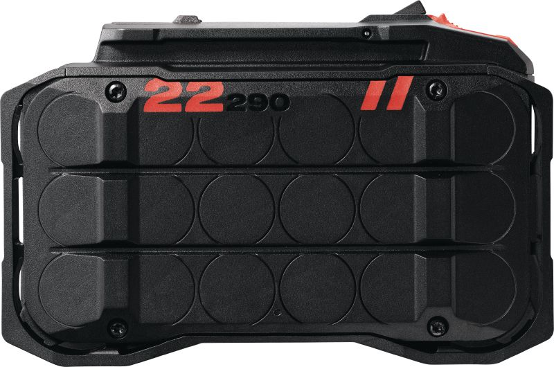 Batterie Nuron B 22-290 Batterie Li-ion 22 V à capacité supérieure, conçue pour optimiser l'autonomie des outils Nuron pour travaux intensifs