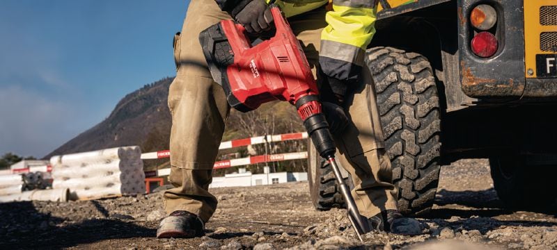 Perforateur sans fil TE 60-22 Perforateur sans fil SDS Max (TE-Y) avec réduction active des vibrations et système anti-torsion pour le forage et le burinage intensifs dans le béton (plateforme de batteries Nuron) Applications 1