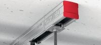MQA-S Plaquette à rails galvanisée pour raccorder les composants filetés aux rails MQ/HS Applications 4