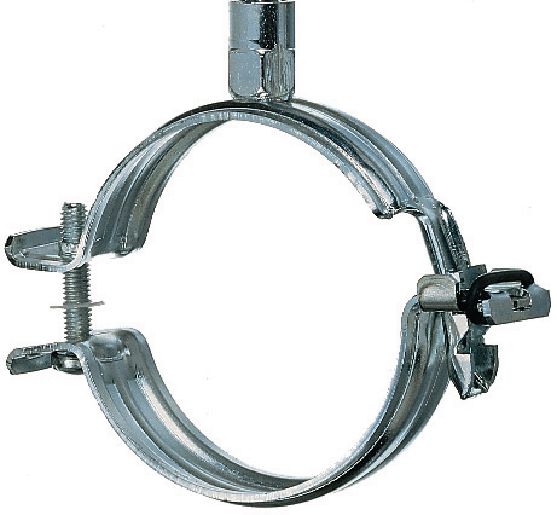 Collier de serrage MPN-S à fermeture rapide Attache pour tubes galvanisée de haute qualité sans garniture d'insonorisation pour une productivité élevée dans les applications pour charges moyennes