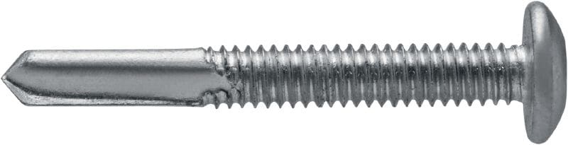 Vis métalliques autoperceuses S-MD 05 PS Vis à tête cylindrique autoperceuse (acier inoxydable A2) sans rondelle pour les fixations de métal sur métal d'épaisseur élevée (jusqu'à 15 mm)