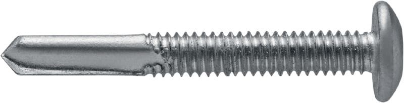 Vis métalliques autoperceuses S-MD 05 PS Vis à tête cylindrique autoperceuse (acier inoxydable A2) sans rondelle pour les fixations de métal sur métal d'épaisseur élevée (jusqu'à 15 mm)