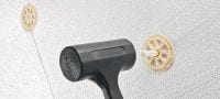 Clou d'isolation SDK-FV Cheville d'isolation à frapper, économique et bénéficiant de l'homologation ATE pour la fixation sur les façades ETICS Applications 1