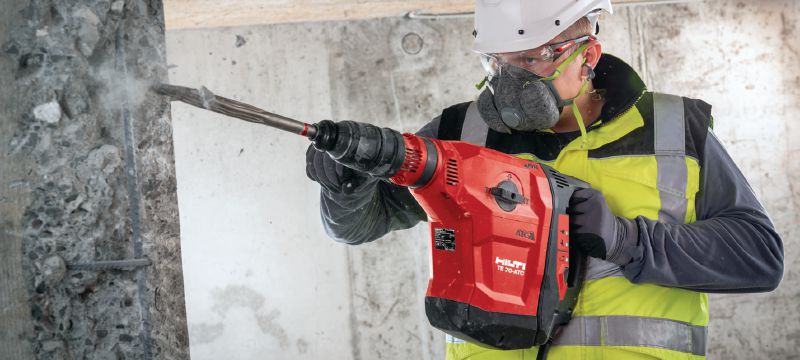 Perforateur TE 70-ATC/AVR Perforateur SDS Max (TE-Y) très puissant pour le forage et le burinage intensifs dans le béton Applications 1
