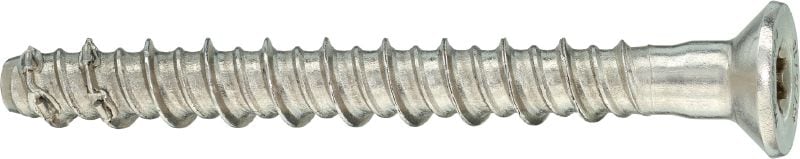 Vis à béton HUS4-CR Vis à béton à tête fraisée haute performance pour la fixation dans le béton et la maçonnerie (acier inoxydable)