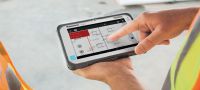 PROFIS Layout Field Logiciel d'application de terrain pour la construction Applications 1