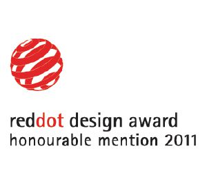                Ce produit a reçu le prix "Mention honorable" du concours Red dot Communication design            