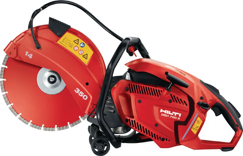 Découpeuse thermique DSH 700-X Découpeuse thermique 70 cm3 polyvalente avec poignée arrière et starter automatique - pour une découpe jusqu'à 125 mm de profondeur