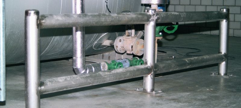 Goujon HST2 Cheville à expansion haute performance pour le béton fissuré soumis à des charges statiques et sismiques ordinaires (acier au carbone) Applications 1