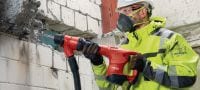 Marteau piqueur TE 500 SDS-Max Burineur SDS Max (TE-Y) robuste pour burinage léger dans le béton et la maçonnerie Applications 6