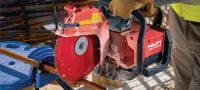 Découpeuses sans fil DSH 600-22 Découpeuses sans fil alimentée par batterie pour travaux lourds - pour la découpe de béton, métal et maçonnerie (plateforme de batteries Nuron) Applications 5