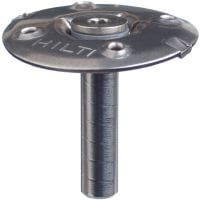 Coupelle de fixation pour caillebotis X-FCM-R (acier inoxydable) Coupelle de fixation en acier inoxydable pour fixer les caillebotis de sol dans des environnements hautement corrosifs à l'aide de goujons filetés