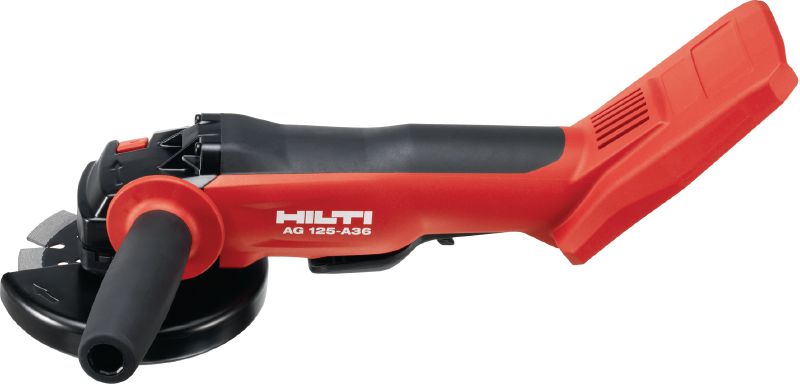 Meuleuse d'angle sans fil AG 125-A36 Meuleuse d'angle sans fil 36 V (sans charbon) pour la découpe et le meulage avec des disques jusqu'à 125 mm