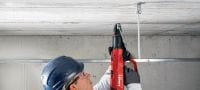 Attache pour plafond suspendu X-SCR Tige filetée pour plafond suspendu pour une fixation simple et rapide au béton, sans forage Applications 1