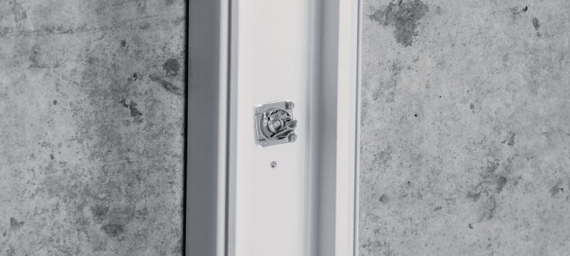 Attache pour goulottes de câbles X-ET MX Attache plastique pour conduits de câbles/rondelle universelle à utiliser avec les clous en bande-chargeur Applications 1