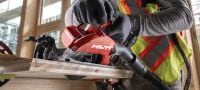 Scie circulaire sans fil pour bois SC 6WL-22 Scie circulaire sans fil pour la découpe du bois jusqu'à 60 mm | 2-3/8 avec une lame bois universelle plus rapide de 165 mm | 6-1/2 de diamètre Applications 2