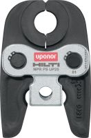 Mâchoire de sertisseuse NPR PS UP Mâchoires de sertisseuse pour raccords à sertir Uponor S-Press® / S-Press Plus® jusqu'à 50 mm. Compatibles avec les sertisseuses NPR 32 Hilti.