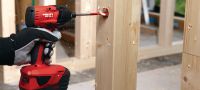 Mèche plate WDB-S Mèche plate pour perçage rapide de trous peu profonds en bois Applications 1