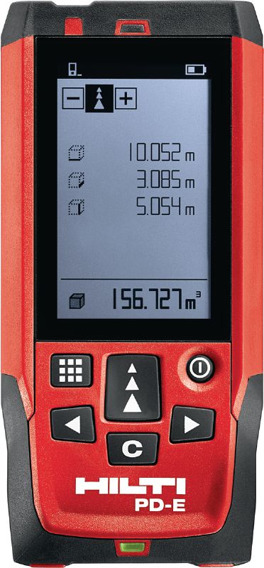 Lasermètre PD-E Lasermètre d'extérieur avec visée optique intégrée pour les prises de mesure jusqu'à 200 m